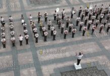 Парад и концерт духовых оркестров Сухопутных войск Болгарии в центре Русе