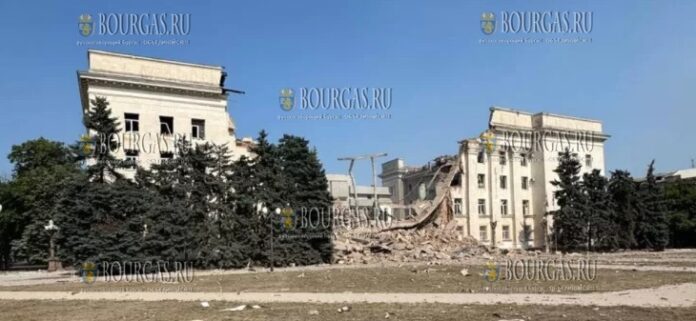 РФ уничтожила здание Херсонской областной государственной администрации