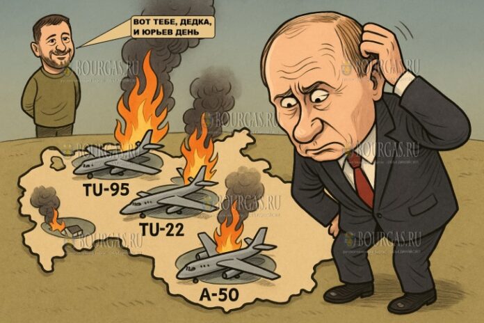 Украина уничтожила мимимум треть стратегических бомбардировщиков РФ
