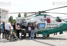 в Международный день защиты детей, дети в Софии осмотрели вертолеты пограничной полиции, служебных собак и спецтехнику