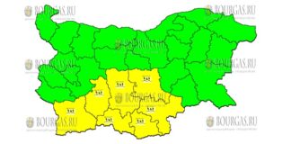 31 июля Красный и Оранжевый Код в Болгарии