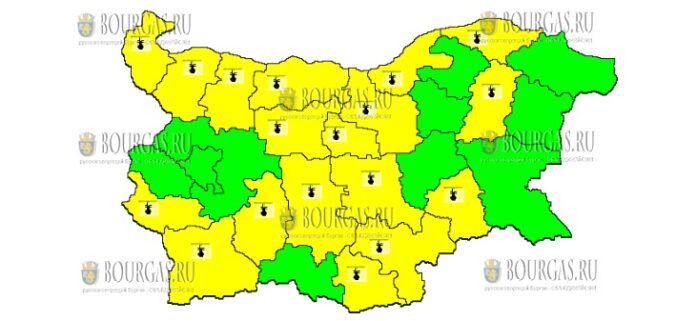 4 июля Желтый Код в Болгарии