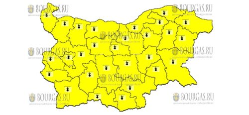 5 июля Желтый Код в Болгарии