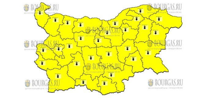 5 июля Желтый Код в Болгарии