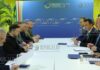 премьер-министр Болгарии - Росен Желязков, во время встречи с президентом Украины Владимиром Зеленским