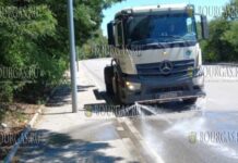 улицы в Софии будут поливать