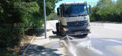 улицы в Софии будут поливать