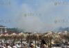 возник пожар на пляже Нестинарка в Царево