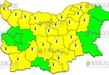 10 августа горячий Желтый Код в Болгарии