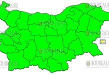 28 августа ветреный Желтый Код в Болгарии