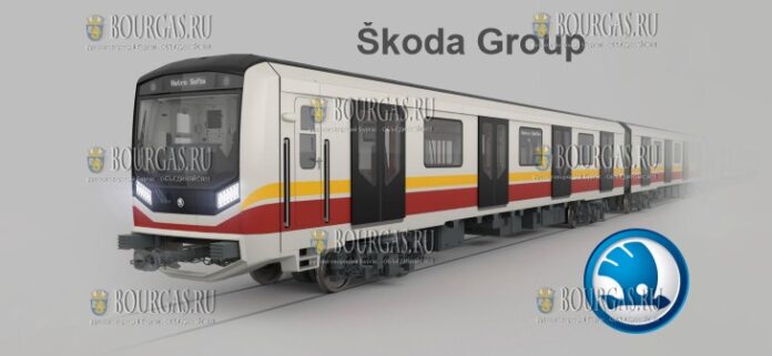 новые поезда Škoda для софийского метро