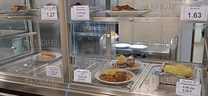 цены на питание в парламенте Болгарии - остаются очень низкими