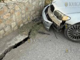 Водитель повредил мост в Костинброде