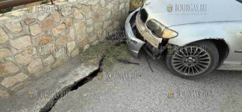 Водитель повредил мост в Костинброде