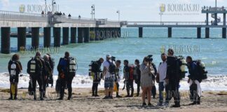 13 сентября - Приятели на Морето - очистили море в Бургасе