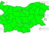 14 сентября ветреный Желтый Код в Болгарии