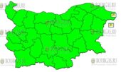 18 сентября ветреный Желтый Код в Болгарии
