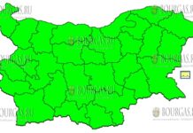27 сентября ветреный Желтый Код в Болгарии