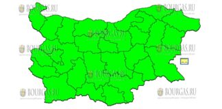 27 сентября ветреный Желтый Код в Болгарии