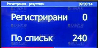 кворума нет - парламент Болгарии