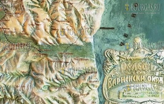 Военно-морской музей Варны представляет уникальную рельефную карту