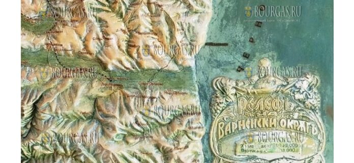Военно-морской музей Варны представляет уникальную рельефную карту