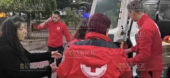 БЧК-Бургас оказывает помощь пострадавшим от наводнения в Свети Влас