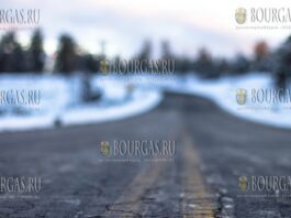 болгарские дороги зимой, Болгария зимой на дорогах