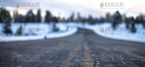 болгарские дороги зимой, Болгария зимой на дорогах