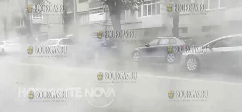 кипяток залил улицы Плевена