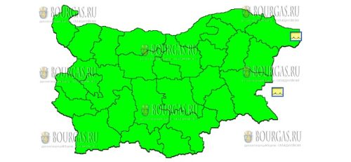 7 ноября Желтый Код в Болгарии