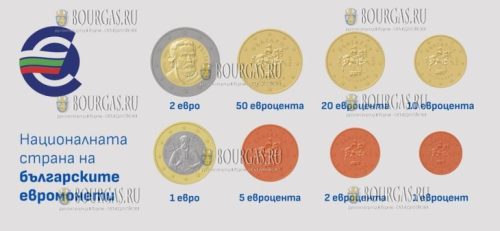 болгарские евромонеты