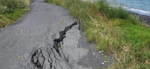 на набережной в Бургасе начались работы по укреплению берега