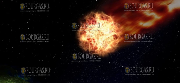 огненный шар над Синеморцем