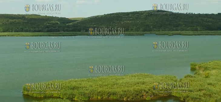 озеро Сребырна в Болгарии