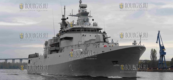 патрульный корабль ВМС Болгарии - Храбри