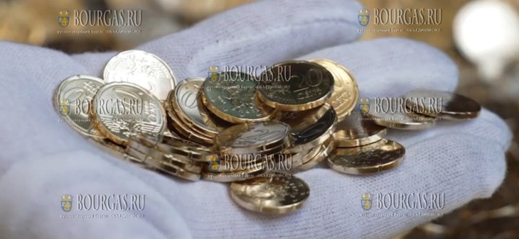 первые болгарские евроценты