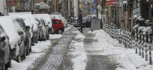 проблемы с уборкой снега в Софии