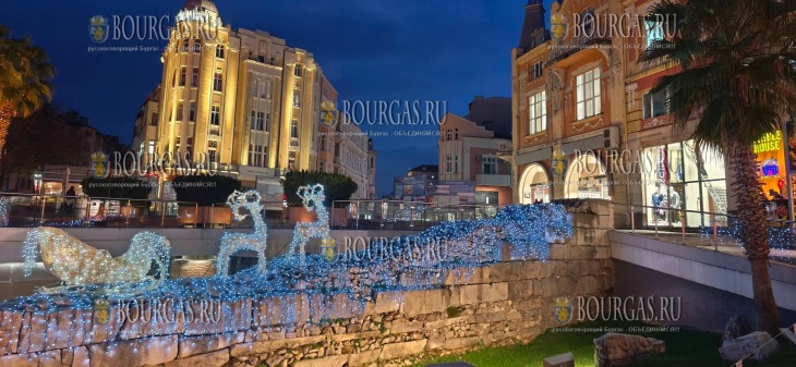 Рождество 2025 в Пловдиве