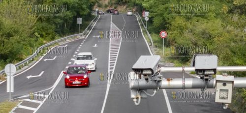 тол-камеры фиксирую среднюю скорость в Болгарии