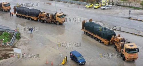 в Болгарию из Турции доставили 38 танков
