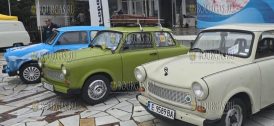 Прошла выставка автомобилей Trabant в Болгарии