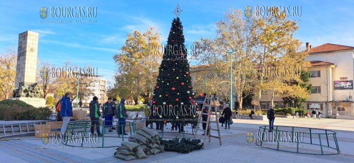 Рождественская елка в Видине